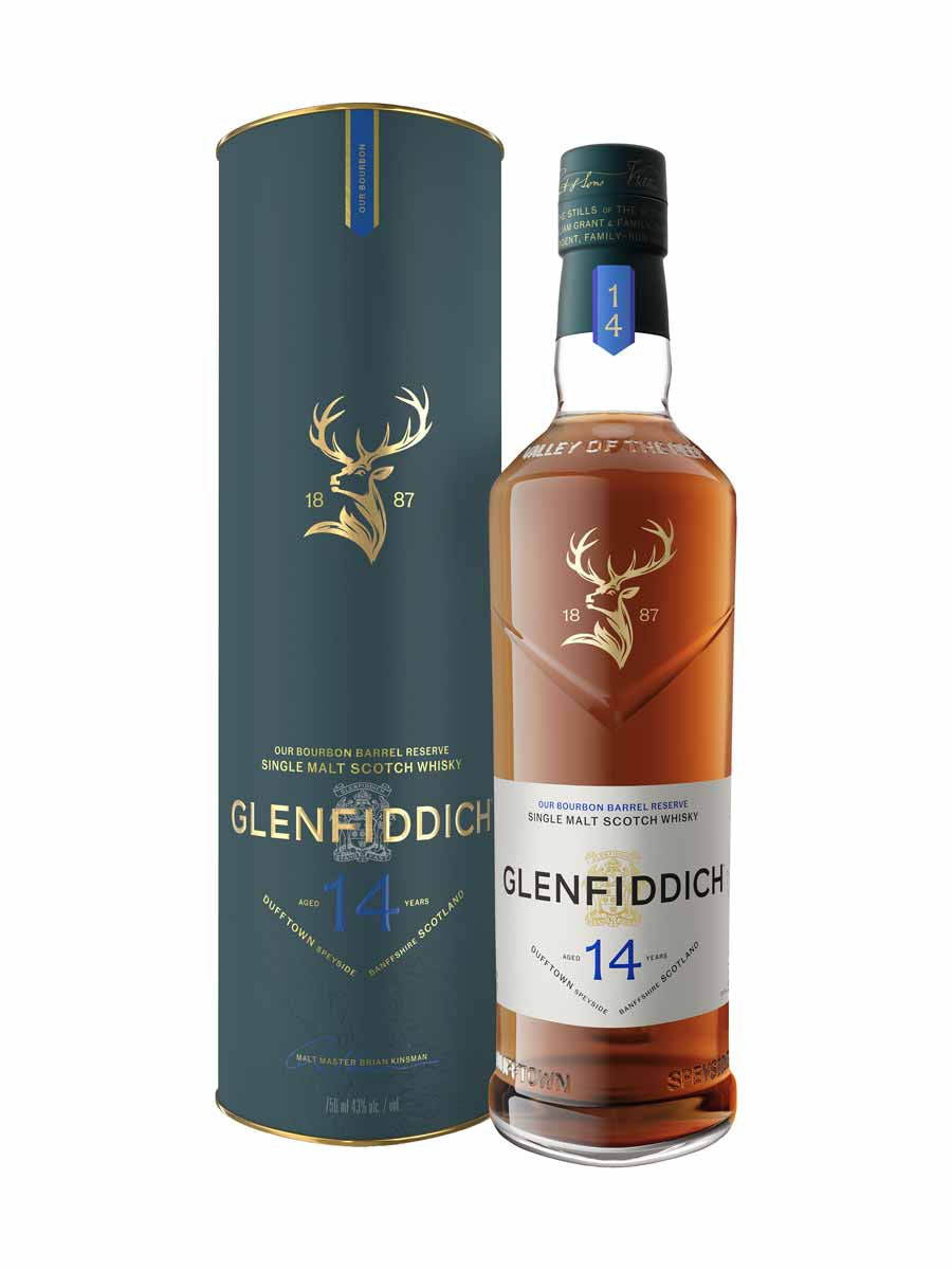 Glenfiddich 14 Year Old Bourbon Barrel Reserve Whisky