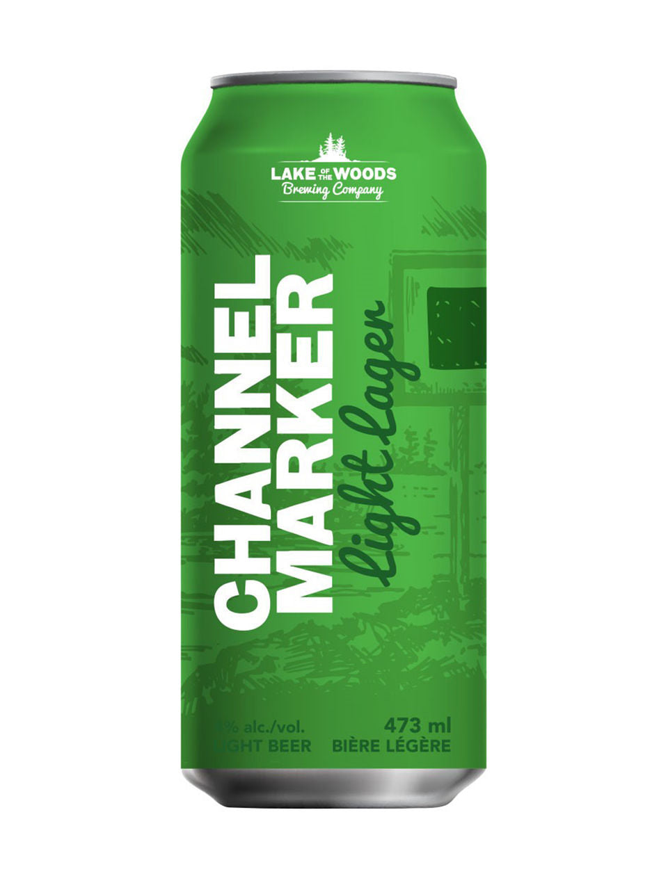 Lake Of The Woods Channel Marker Light Lager