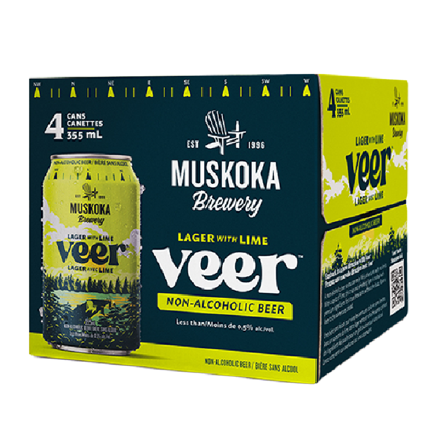 Muskoka Brewery Veer Lager With Lime