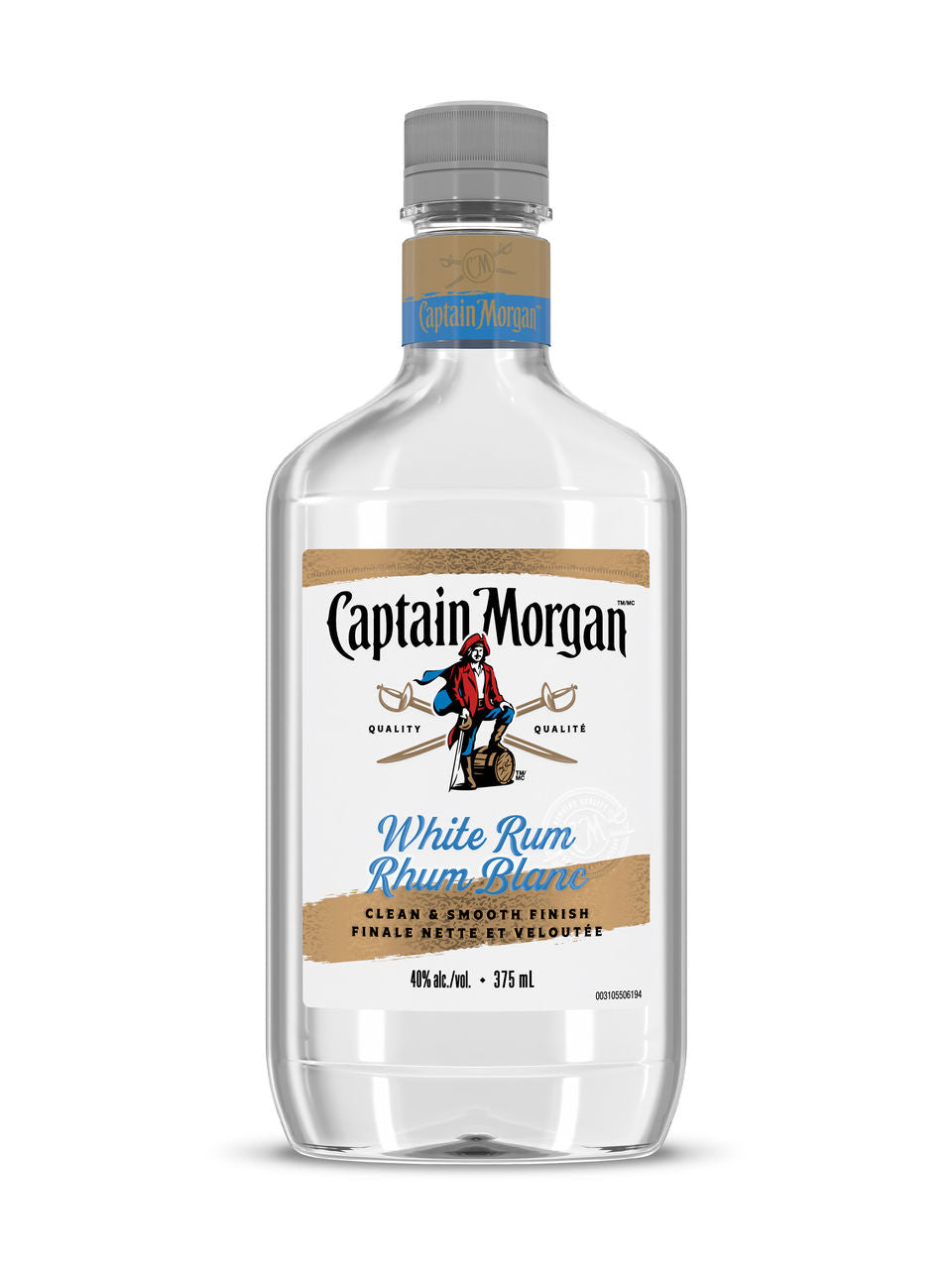 Captain Morgan White Rum PET