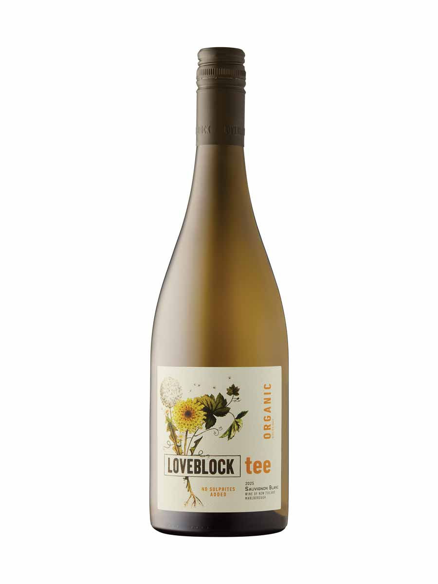 Loveblock Tee Organic Sauvignon Blanc 2025