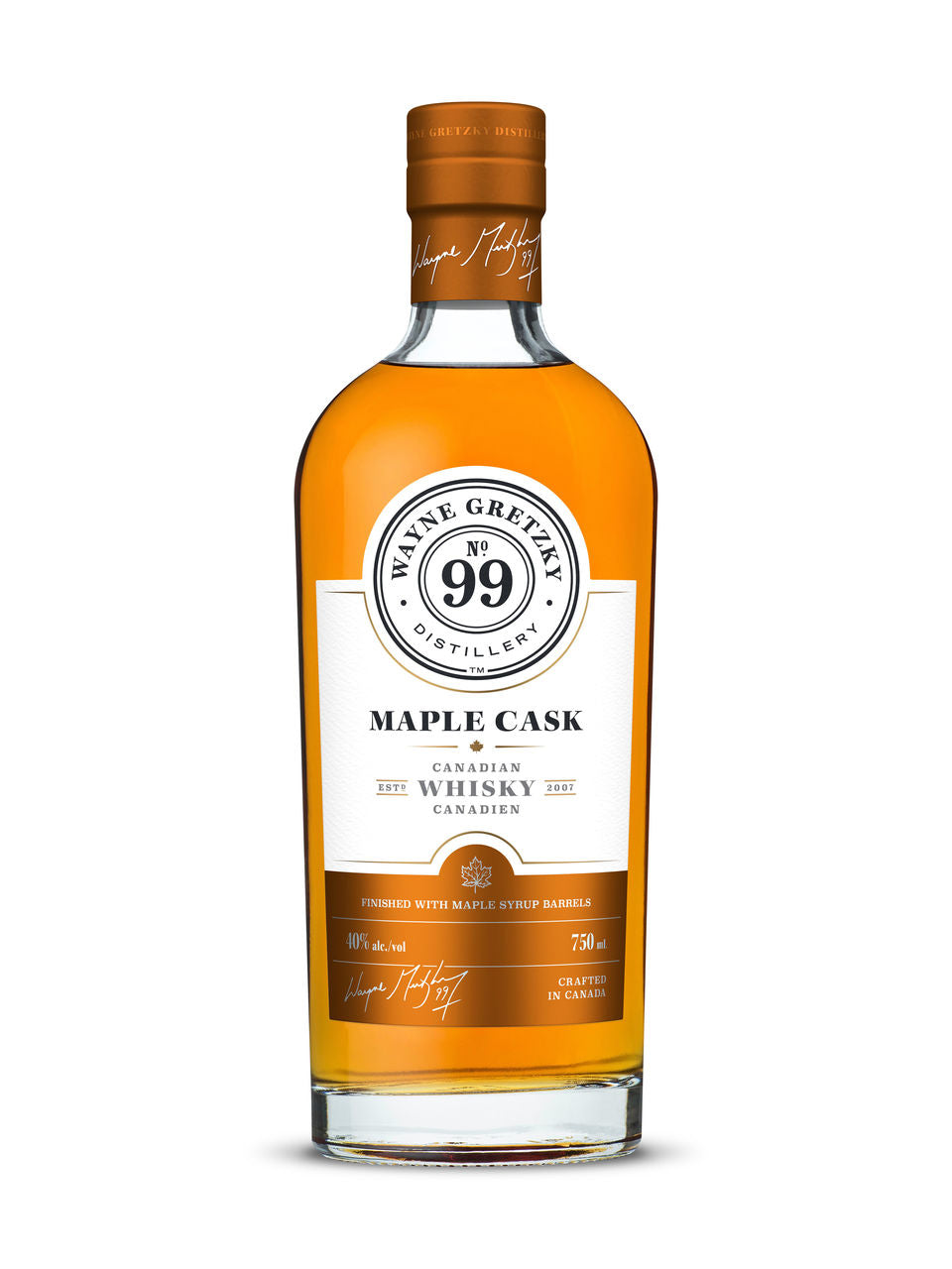 Wayne Gretzky Maple Cask Finish Canadian Whisky