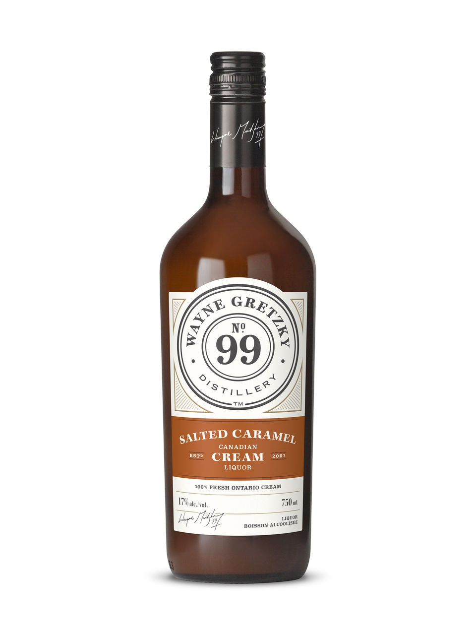 Wayne Gretzky Salted Caramel Cream Whisky