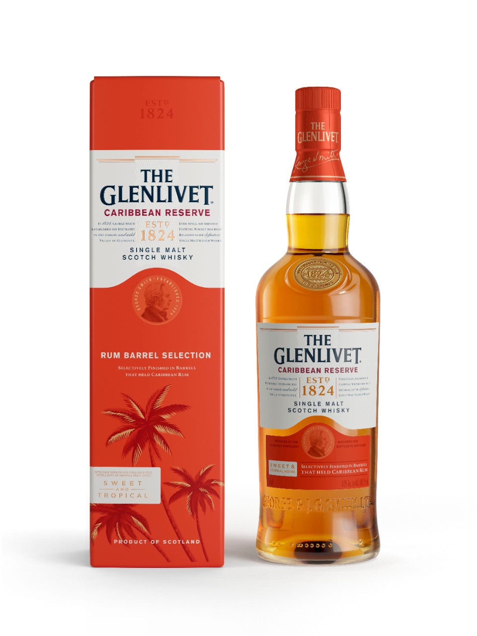 The Glenlivet Caribbean Reserve Single Malt Scotch Whisky