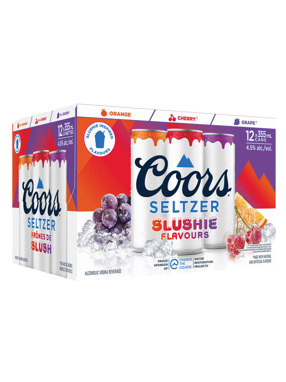 Coors Seltzer Slushie Flavour Pack