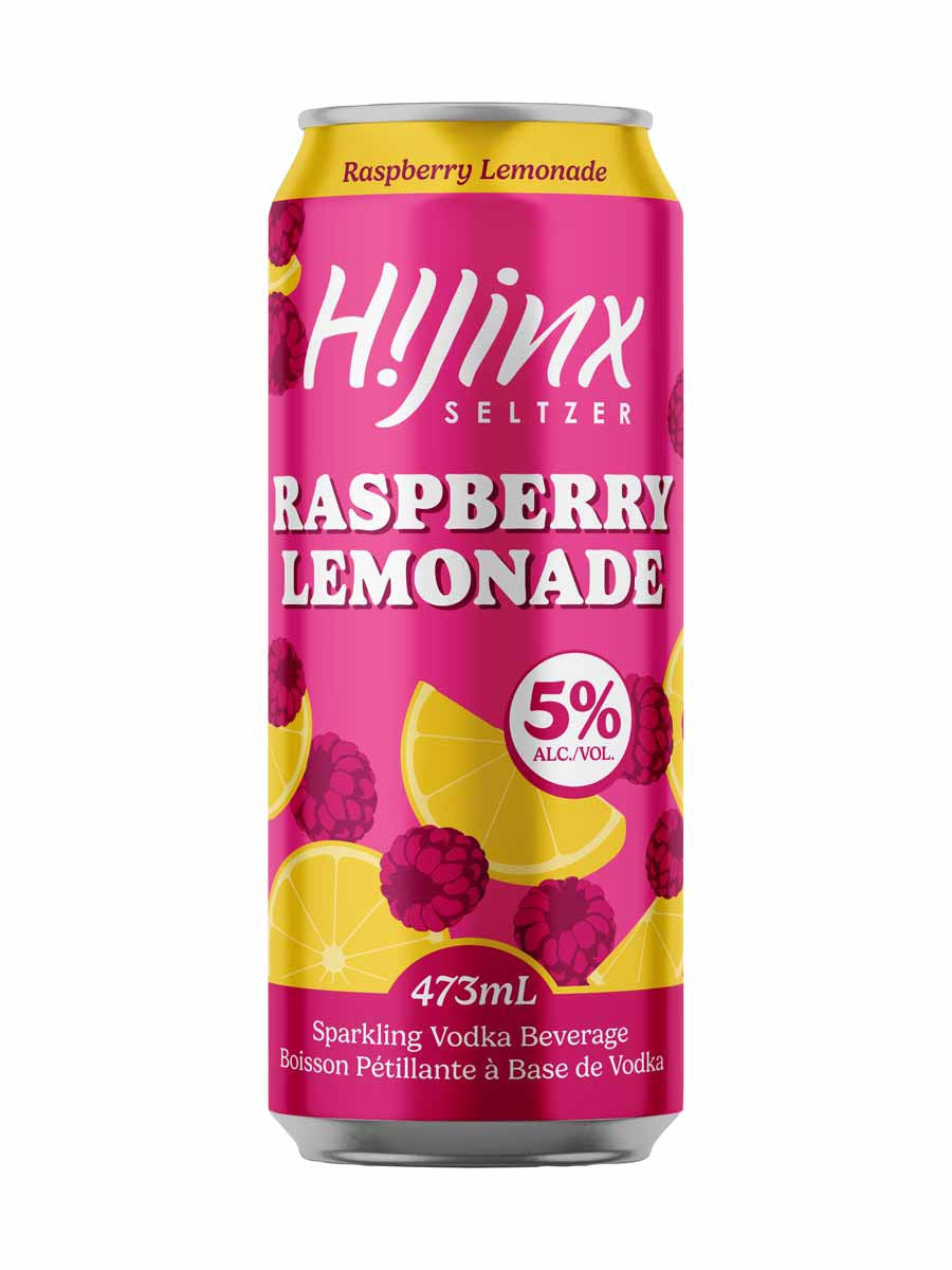 Hijinx Hard Seltzer Raspberry Lemonade