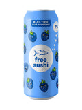 Free Sushi Electric Blue Raspberry