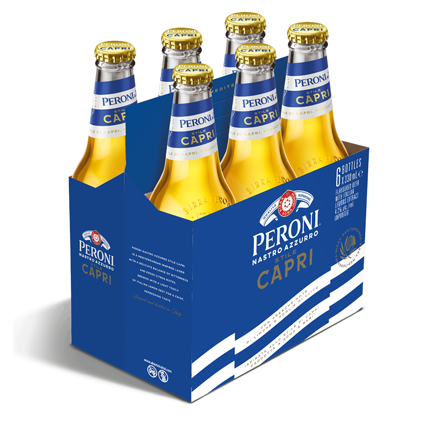 Peroni Nastro Azzurro Stile Capri
