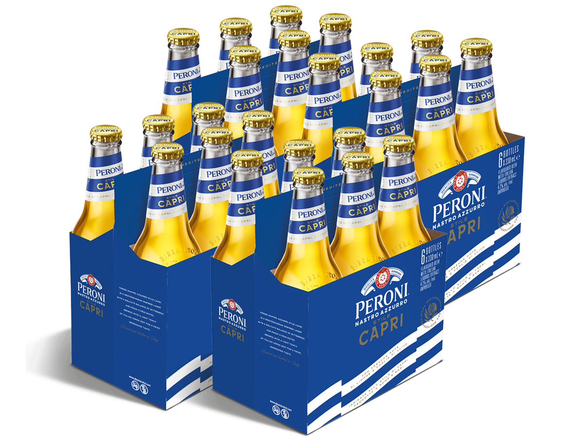 Peroni Nastro Azzurro Stile Capri