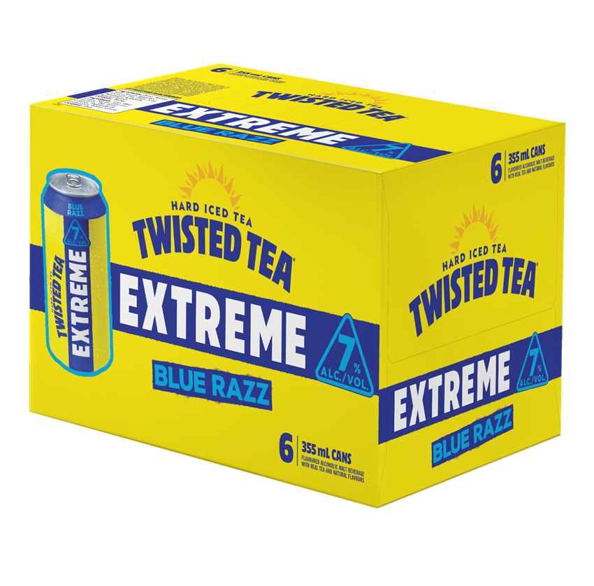 Twisted Tea Extreme Blue Razz