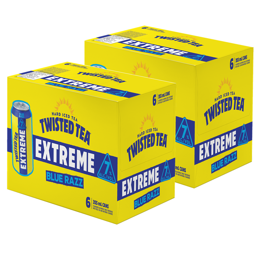 Twisted Tea Extreme Blue Razz