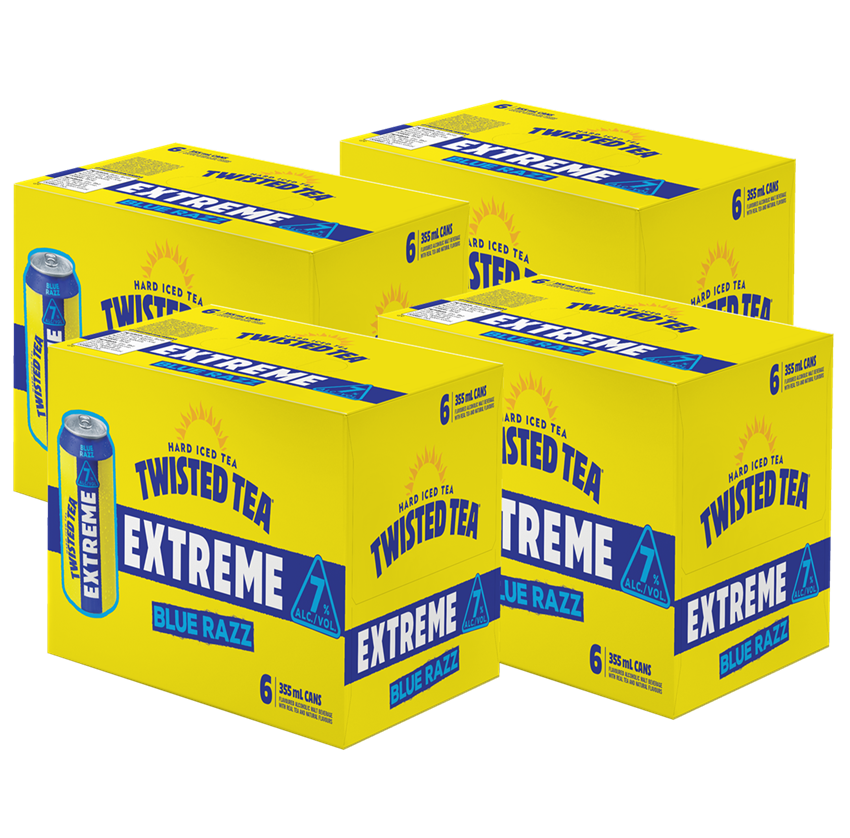 Twisted Tea Extreme Blue Razz