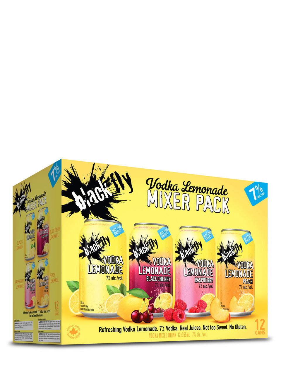Black Fly Vodka Lemonade Mixed Pack