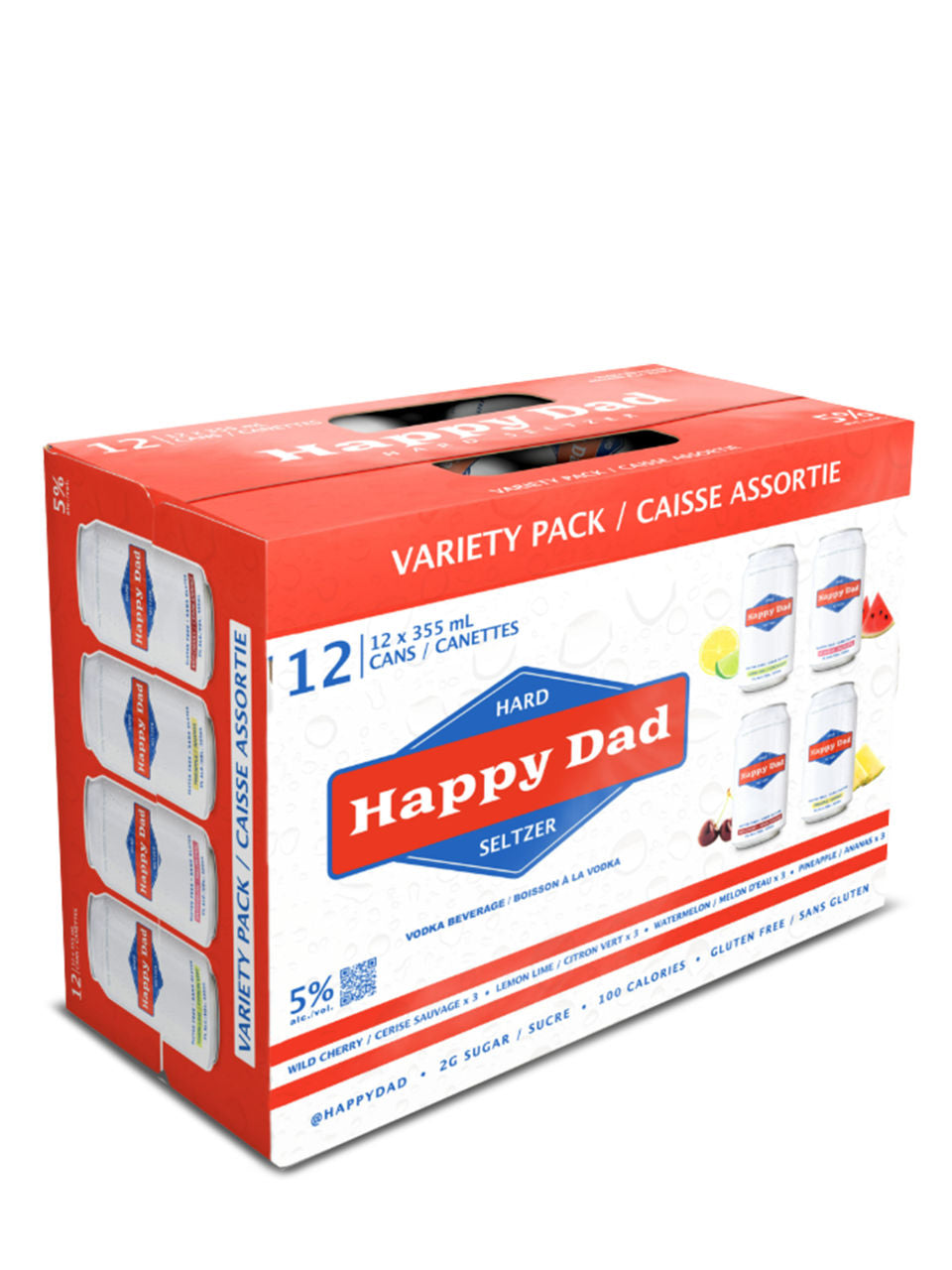 Happy Dad Hard Seltzer Variety Pack