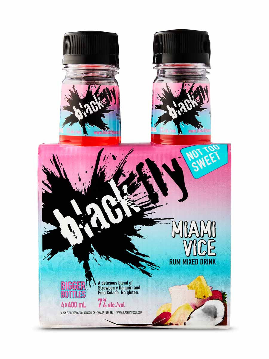 Black Fly Rum Miami Vice