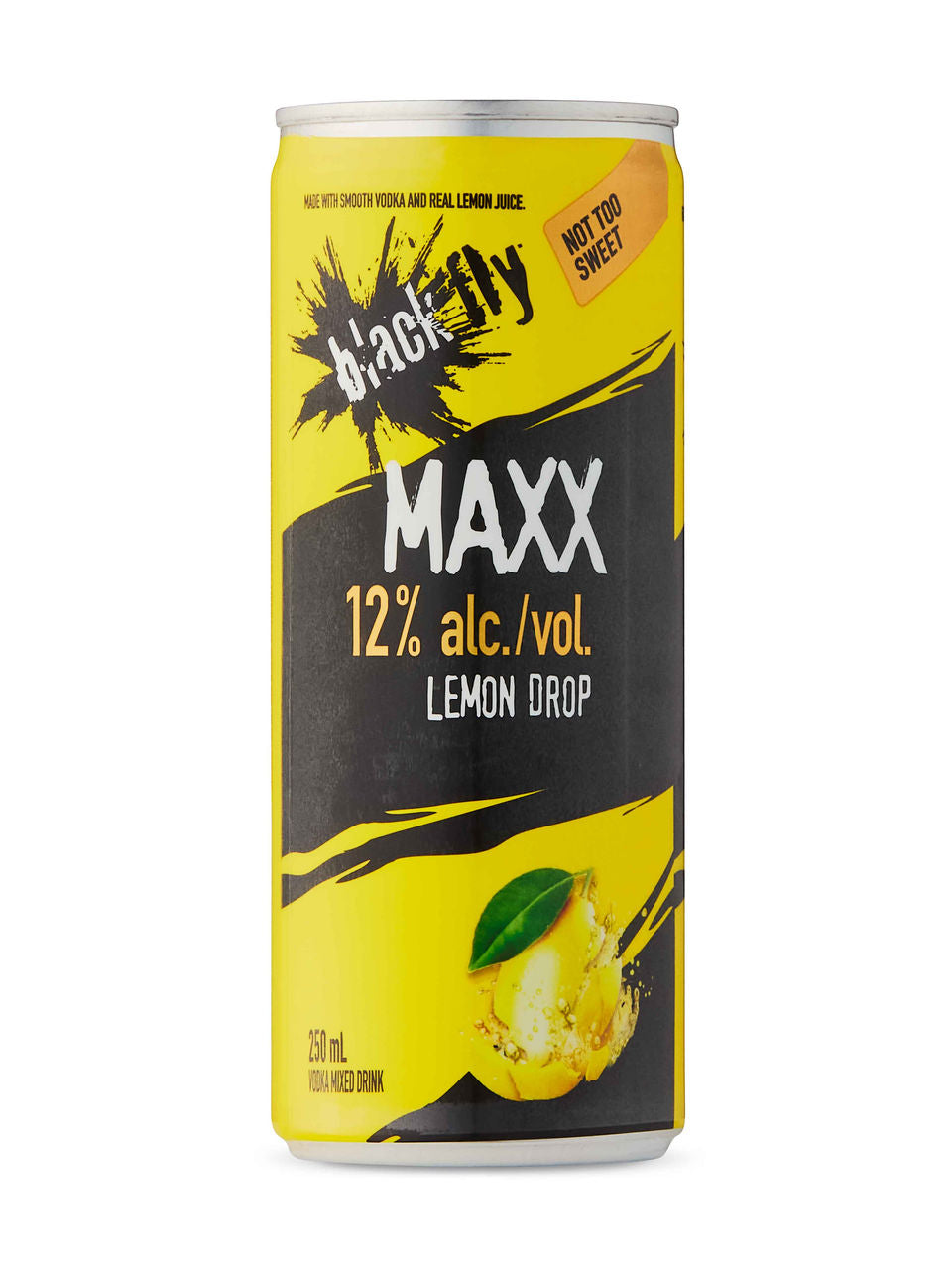 Black Fly Maxx Vodka Lemon Drop