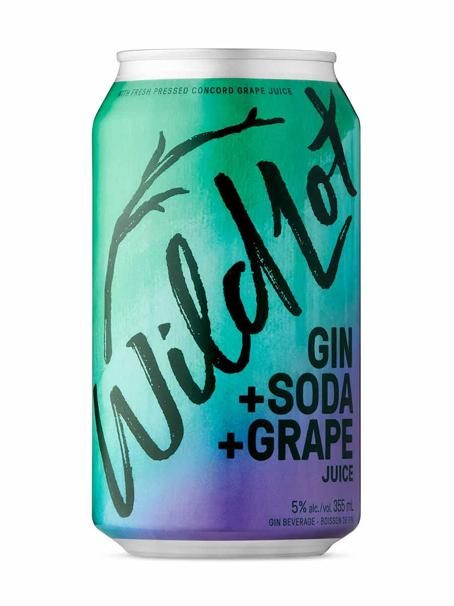 Wild Lot Gin & Soda Concord Grape Juice
