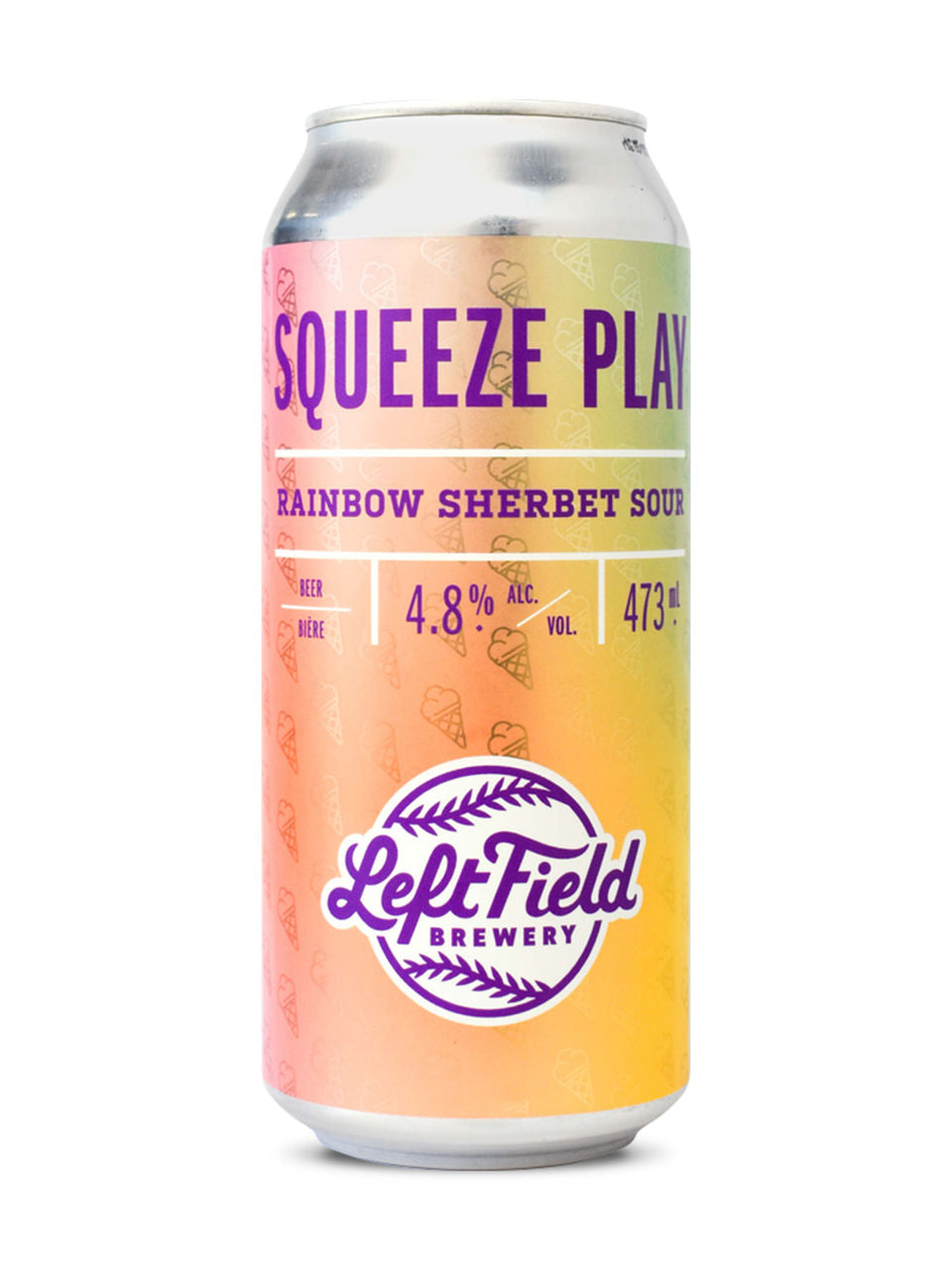 Left Field Brewery Squeeze Play Rainbow Sherbet
