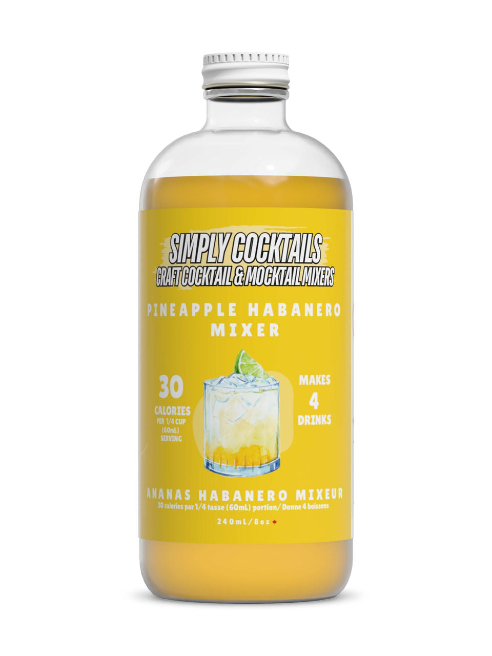 Simply Cocktails Pineapple Habanero Mixer