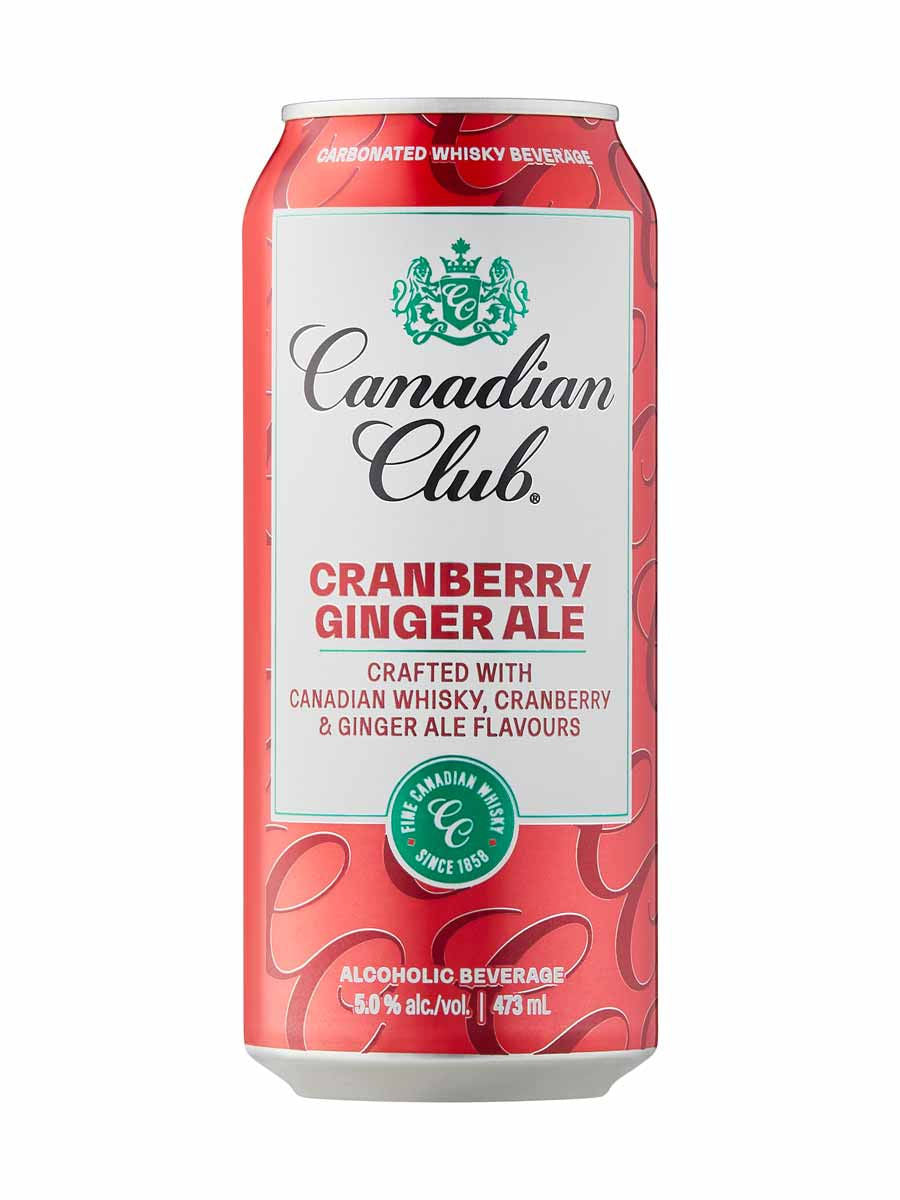Canadian Club Cranberry Ginger Ale