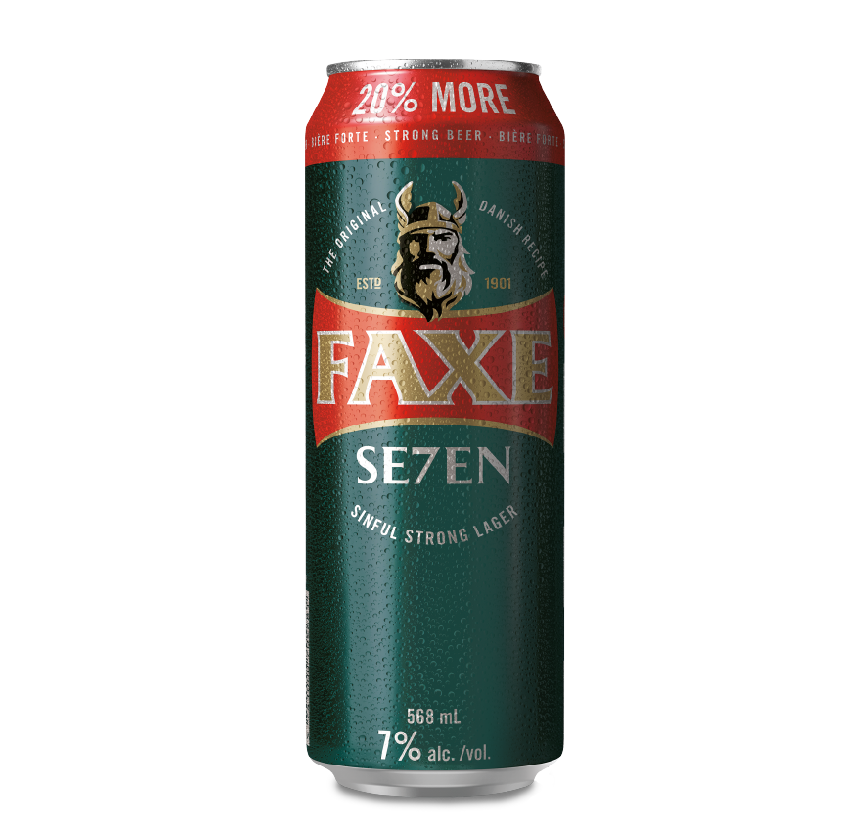 Faxe Se7en Sinful Strong Lager
