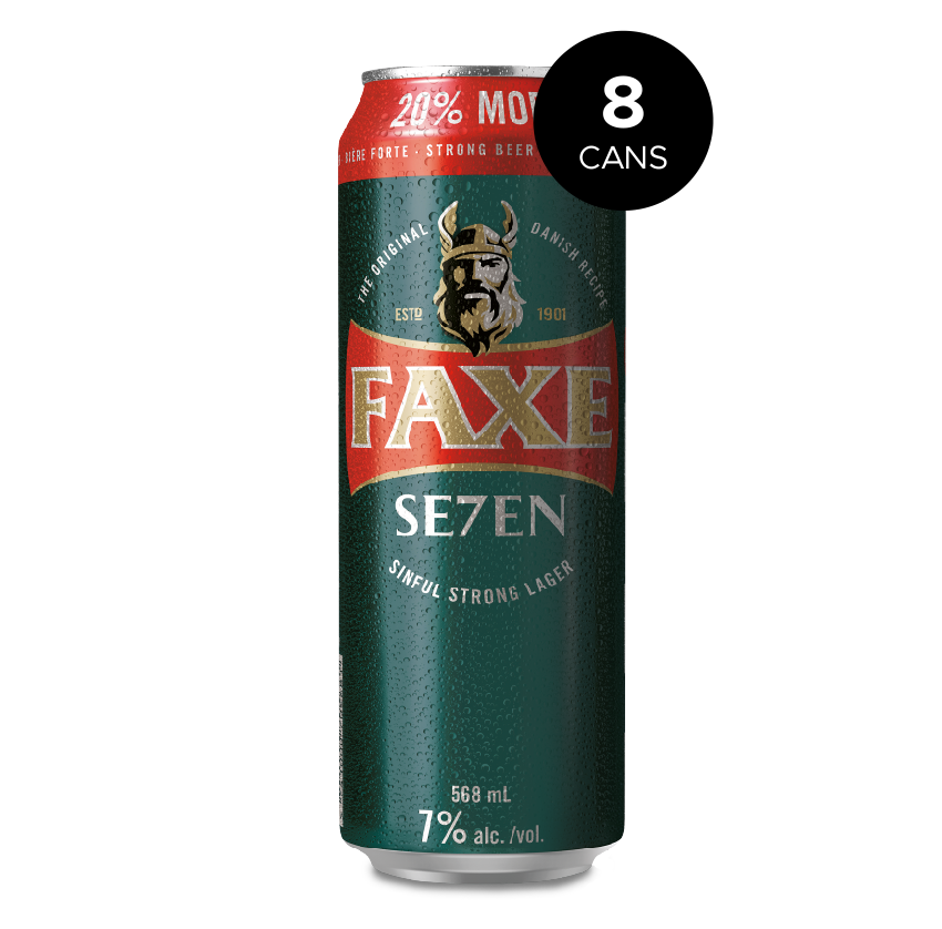 Faxe Se7en Sinful Strong Lager