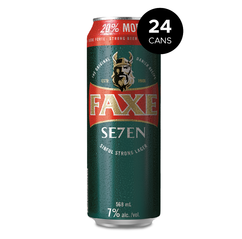 Faxe Se7en Sinful Strong Lager