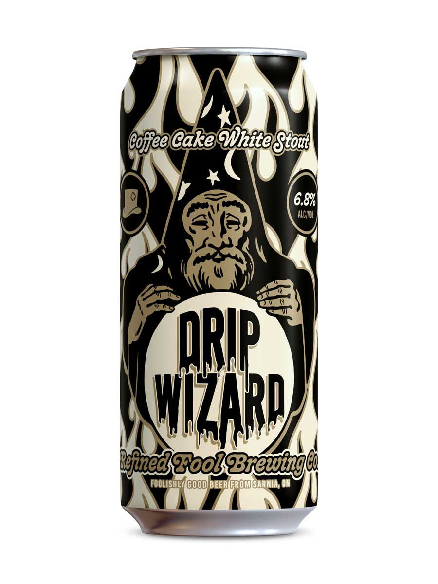 Refined Fool Drip Wizard Coffee Cake White Stout
