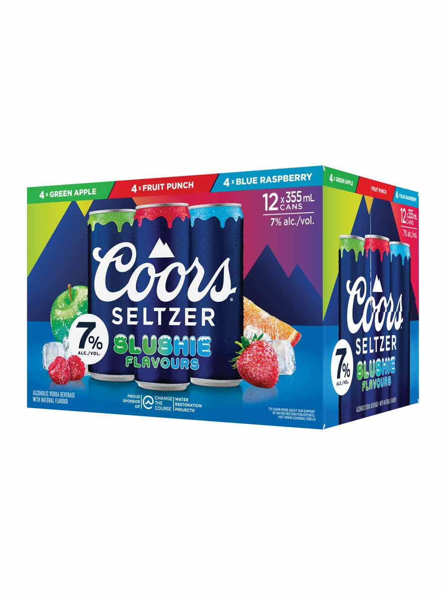 Coors Seltzer Slushie Variety Pack