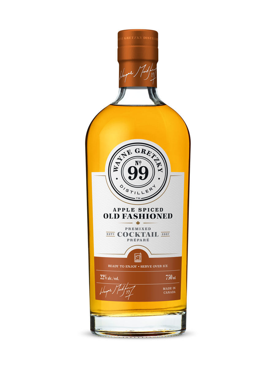 Wayne Gretzky Apple Spiced Old Fashioned