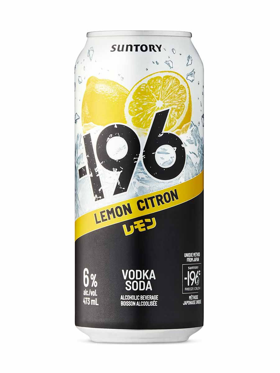 -196 Lemon Vodka Soda