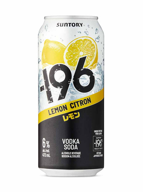 -196 Lemon Vodka Soda