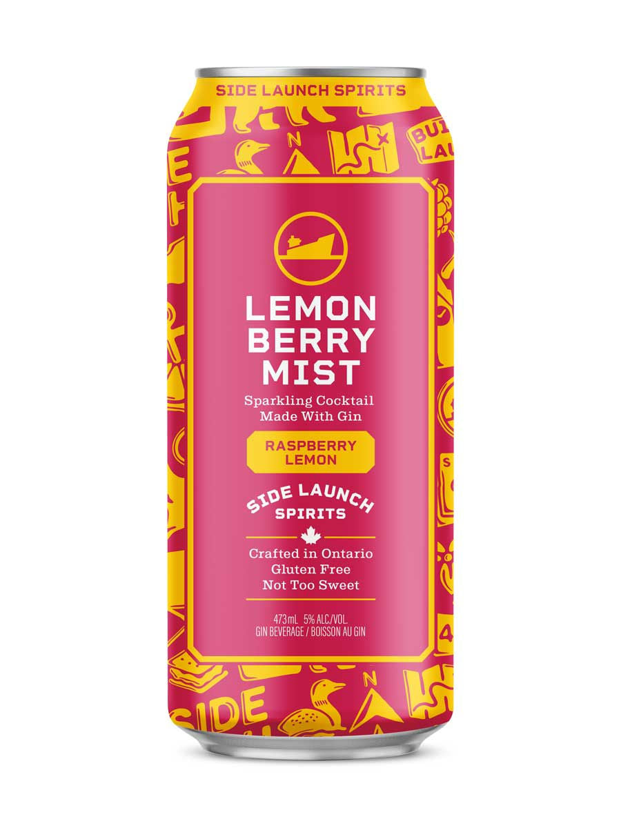 Side Launch Spirits Lemon Berry Mist