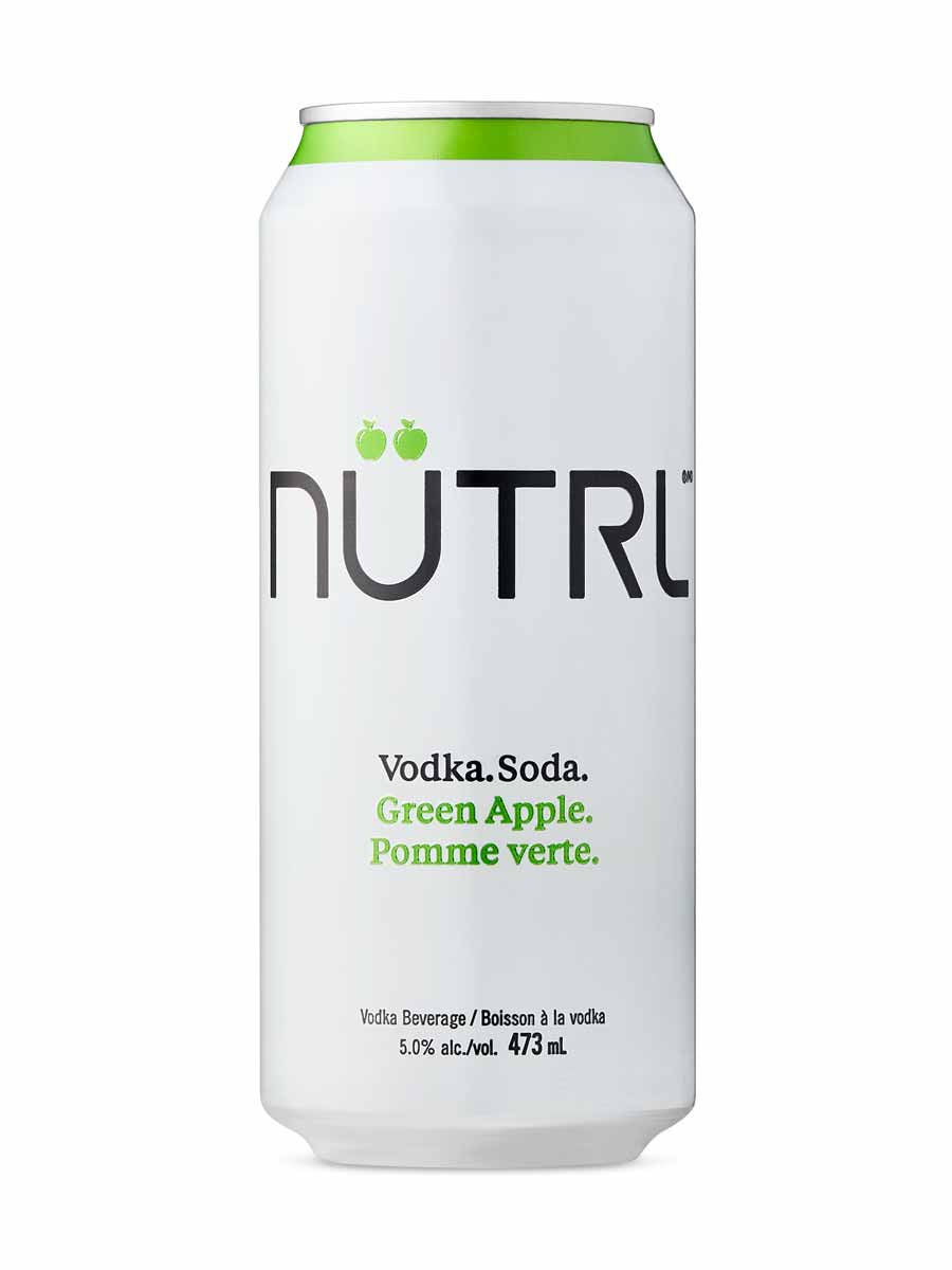 Nutrl Vodka Soda Green Apple