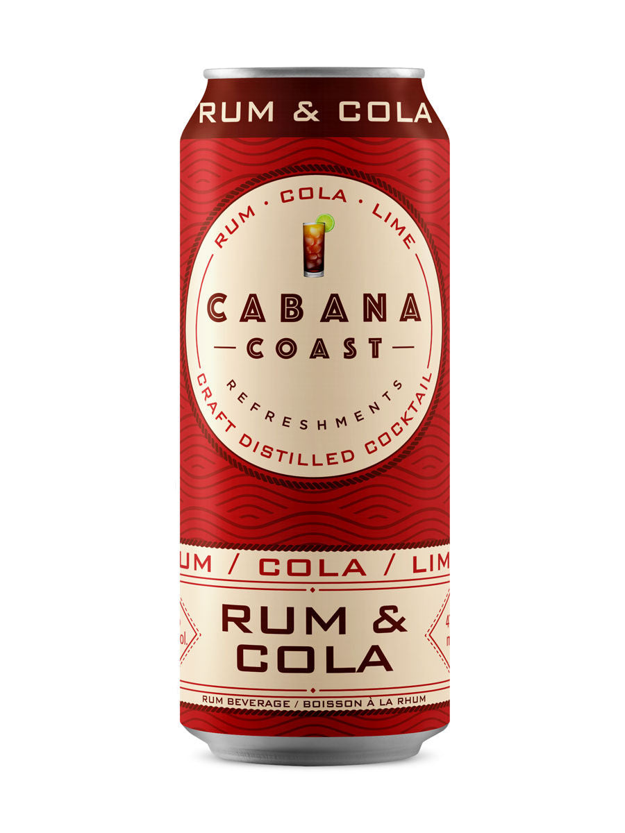 Cabana Coast Rum & Cola Cocktail
