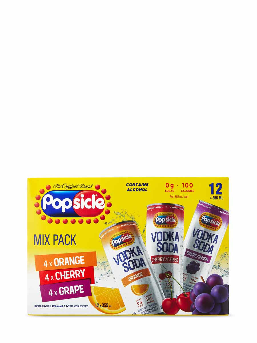 Poptail Vodka Popsicle Mixed Pack