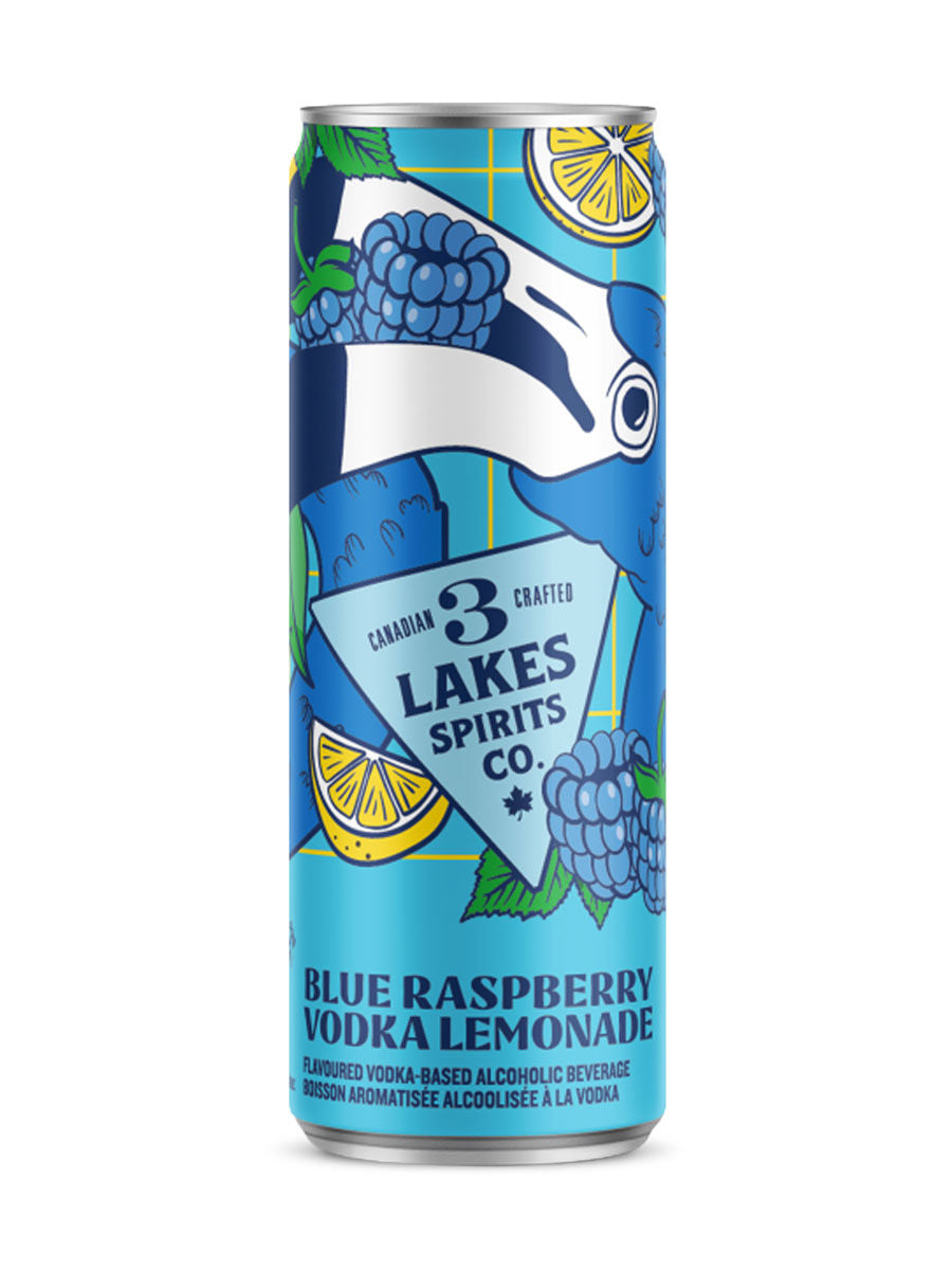 3 Lakes Spirits Co. Blue Raspberry Vodka