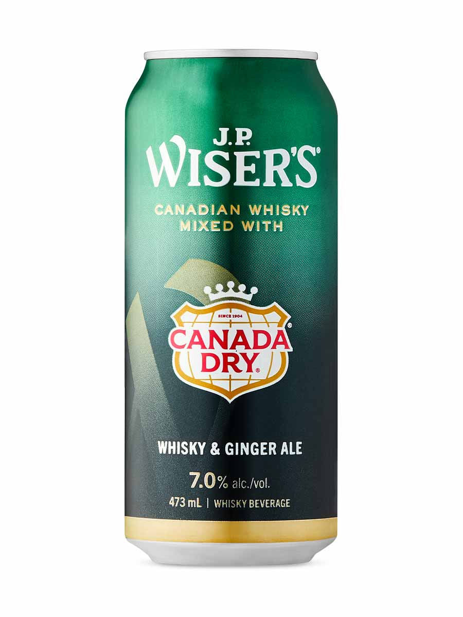 J.P. Wisers Canada Dry Whisky & Ginger Ale