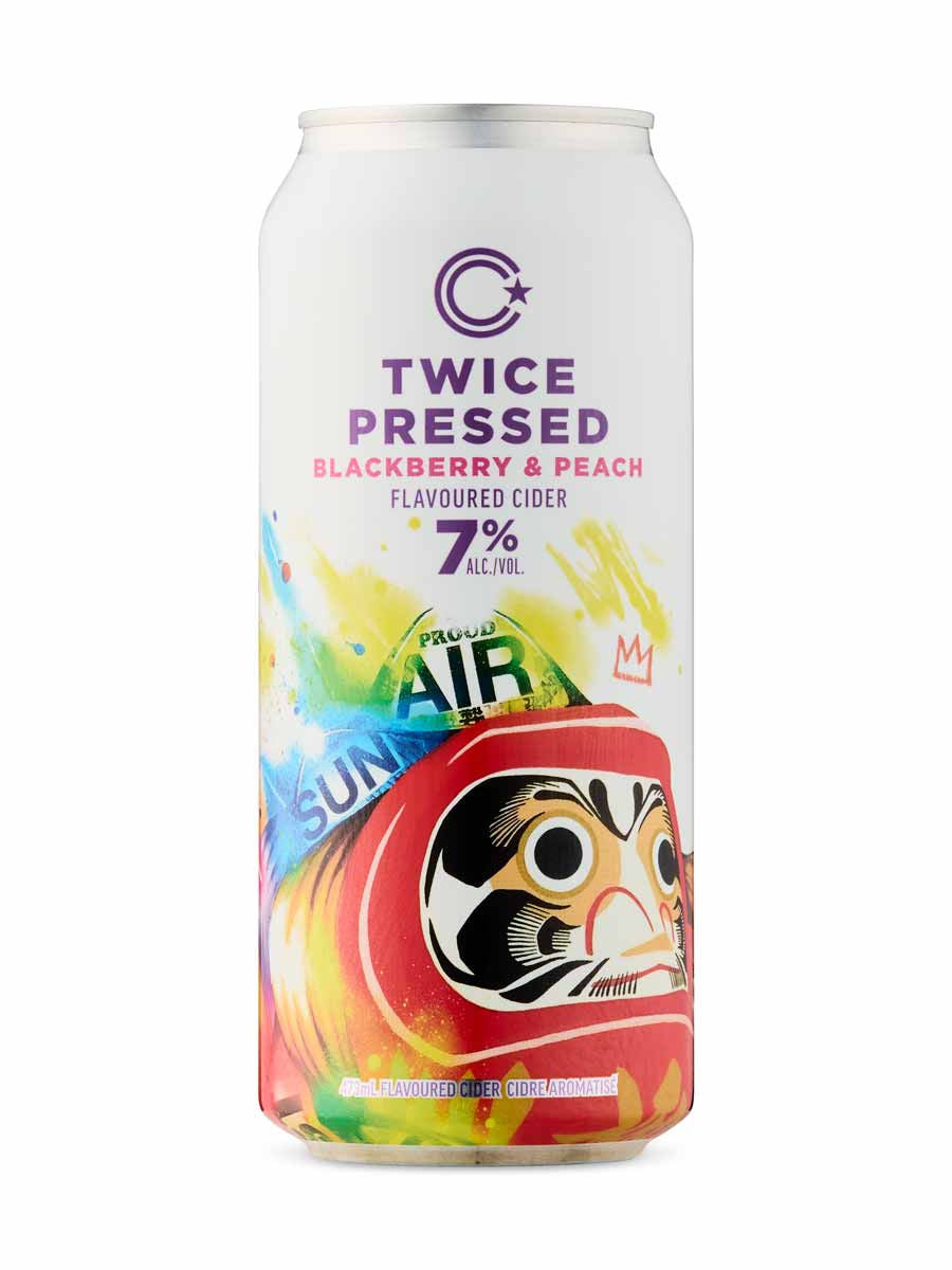 Collective Arts Twice Pressed Blackberry Peach Cider