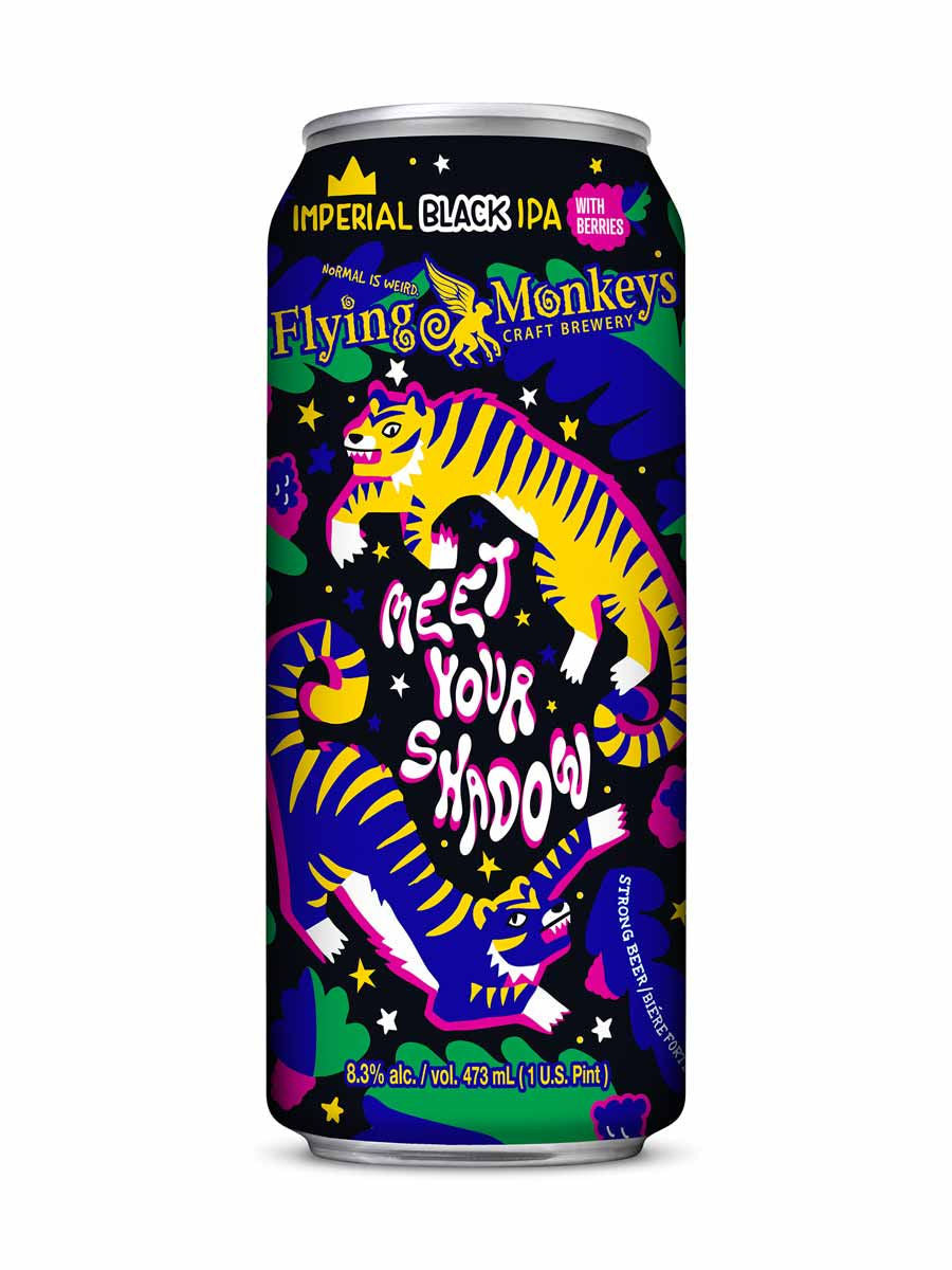 Flying Monkeys Meet Your Shadow Imperial Black IPA
