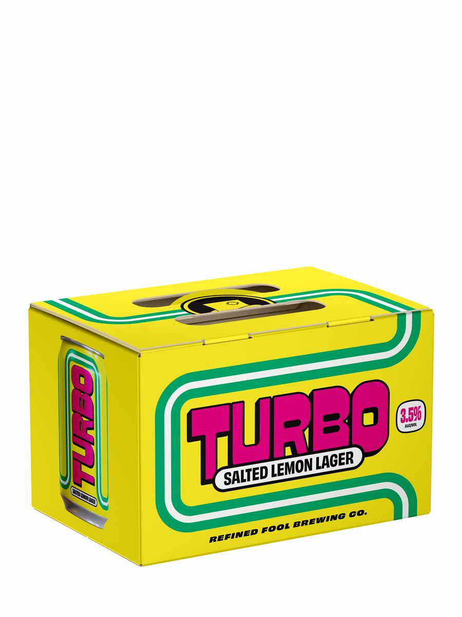 Refined Fool Turbo, Salted Lemon Lager