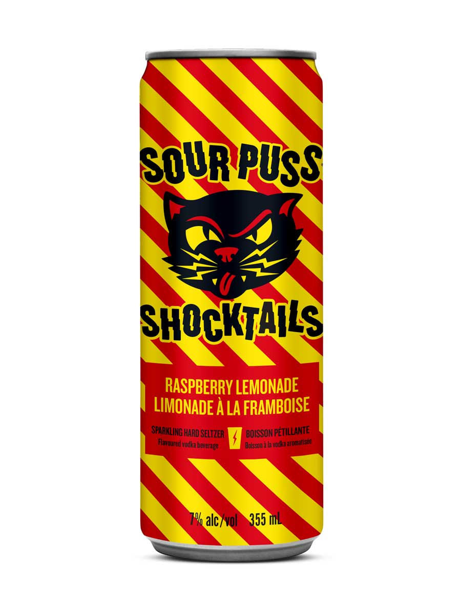 Sour Puss Shocktails Raspberry Lemonade
