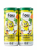 Fou Mocktail Lemon & Basil Smash