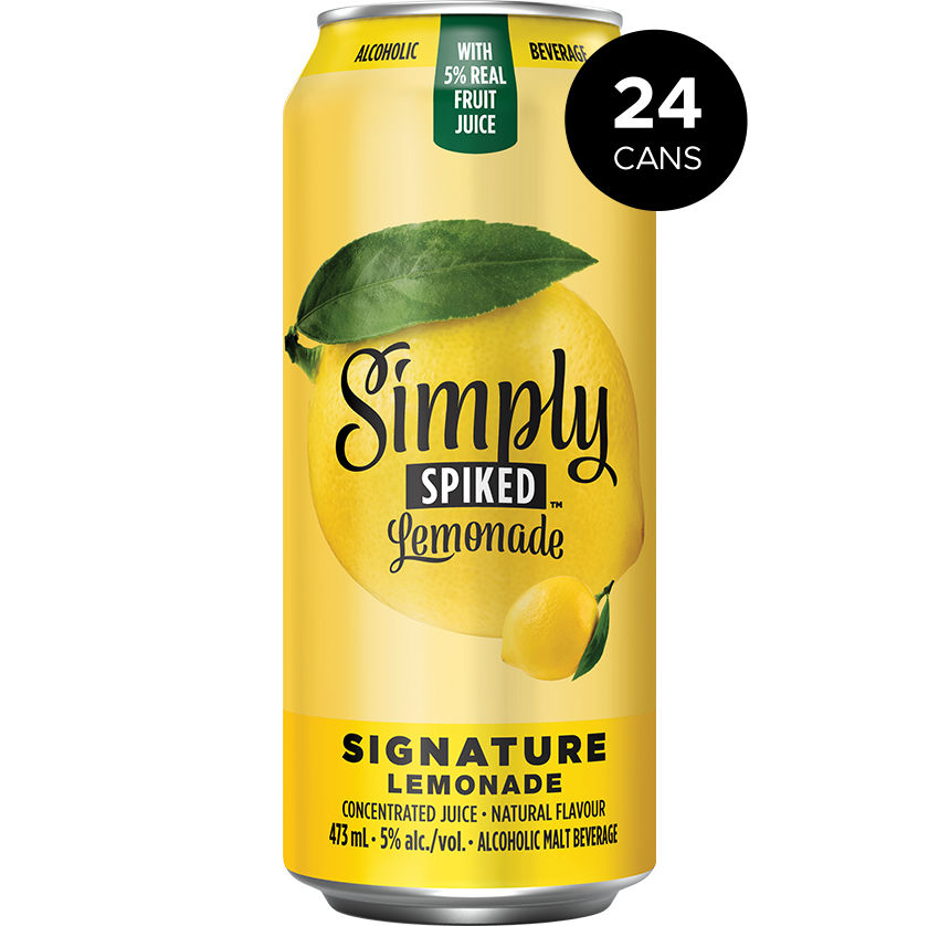 Simply Spiked Lemonade
