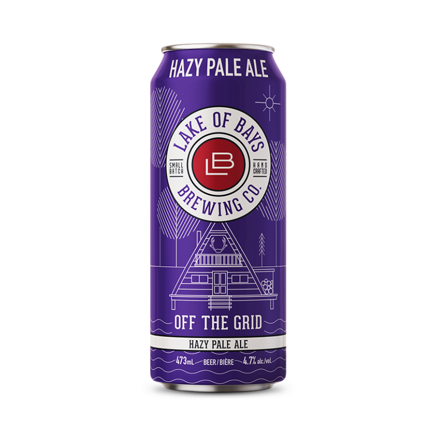 Lake of Bays Off the Grid Hazy Pale Ale