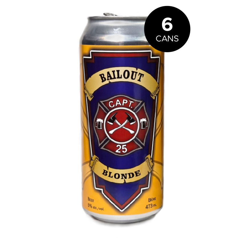 Capt25 Bailout Blonde Craft Beer