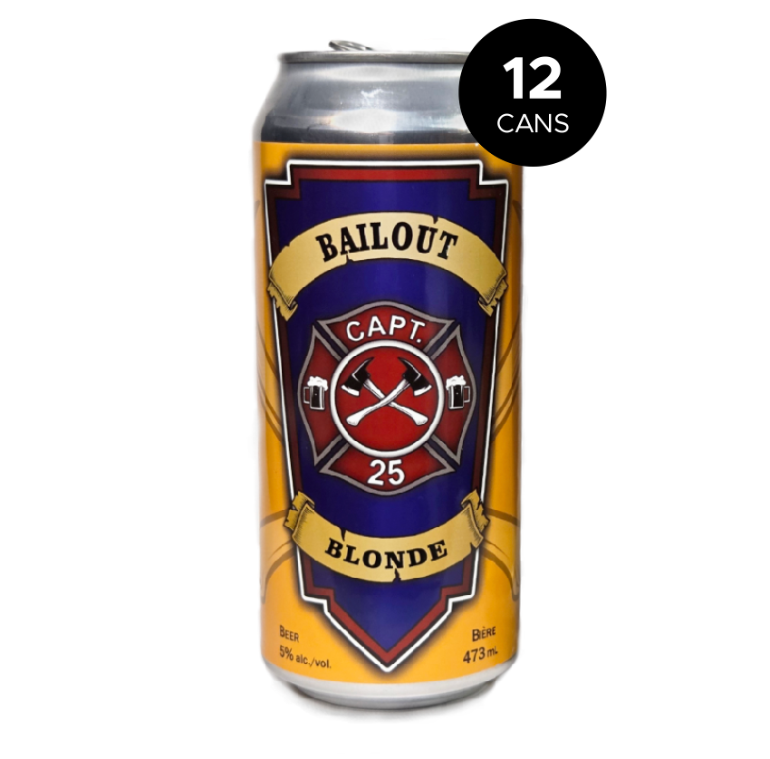 Capt25 Bailout Blonde Craft Beer