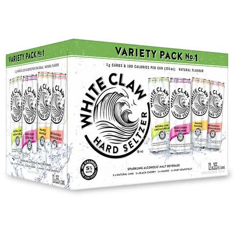 White Claw Hard Seltzer Variety Pack