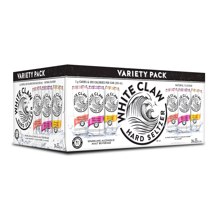 White Claw Hard Seltzer Variety Pack