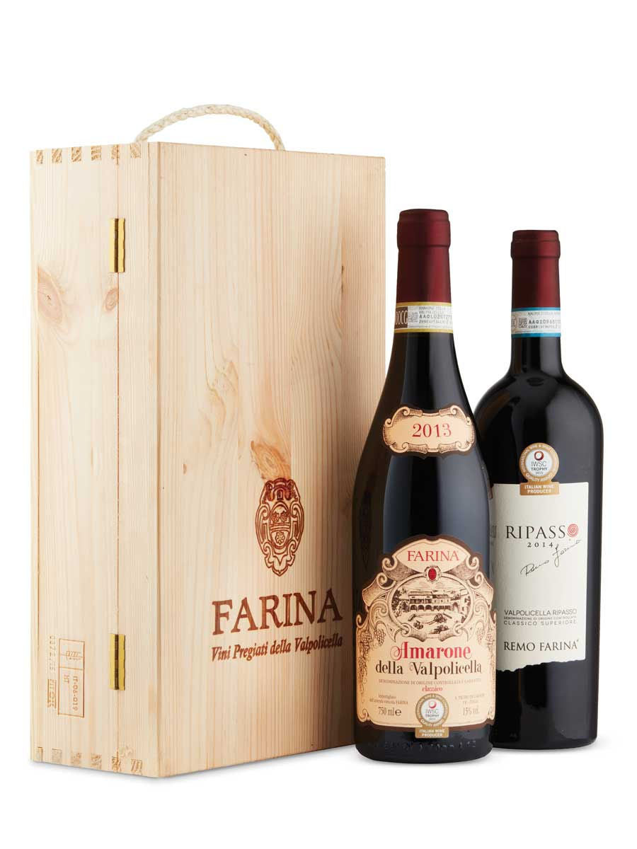 Remo Farina Amarone della Valpolicella and Valpolicella Ripasso